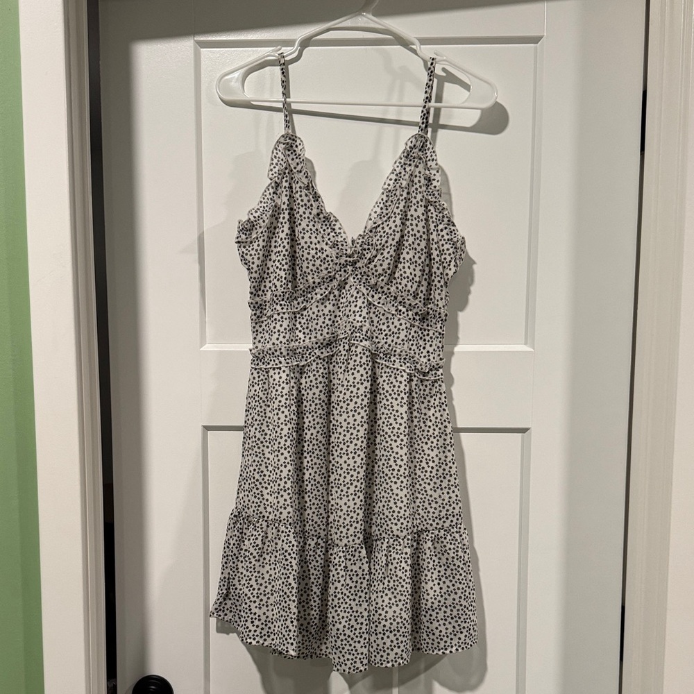 Charlotte Russe Black and White Floral Dress